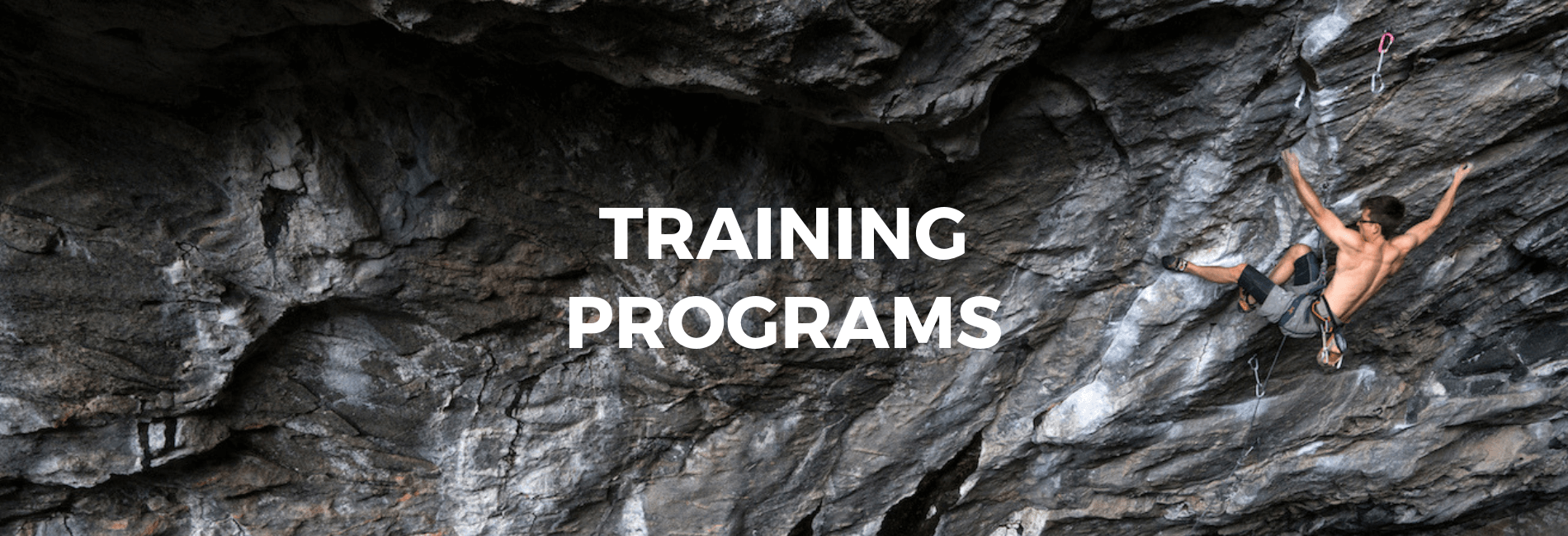 Rock Climbing Training Program Training for Climbing