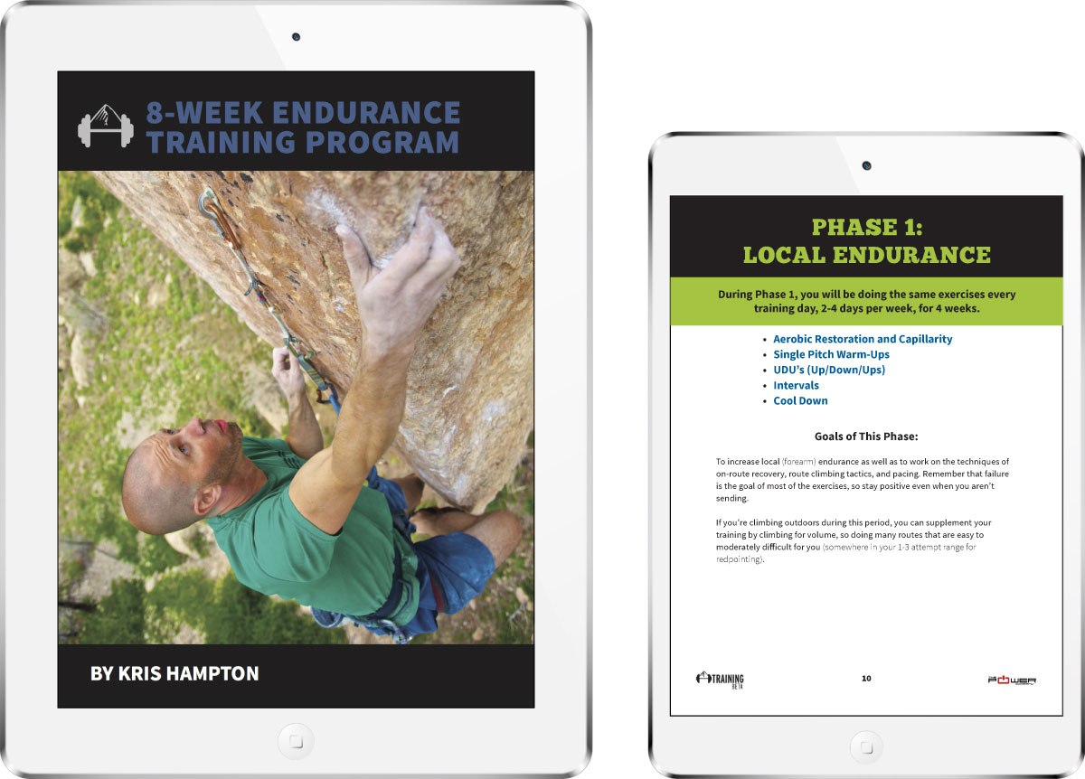 8-week endurance training program