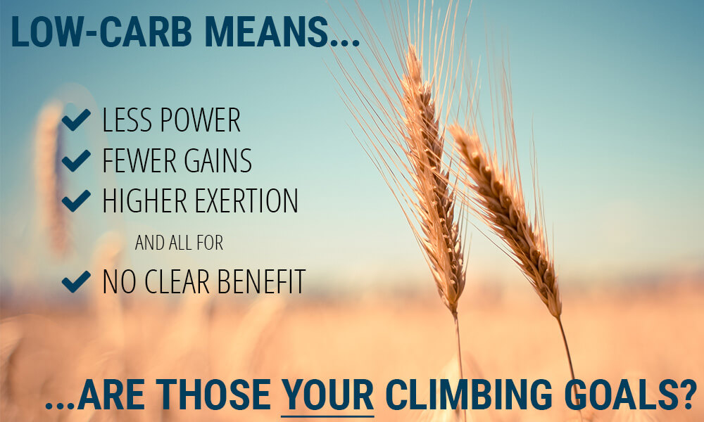 low carb climbing
